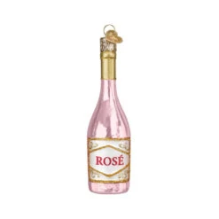 Rosé Wine Ornament