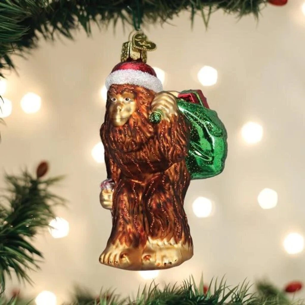 Santa Sasquatch Ornament 2 Santa Sasquatch Ornament - Image 2