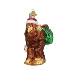 Santa Sasquatch Ornament