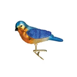 Western Bluebird Clip Ornament