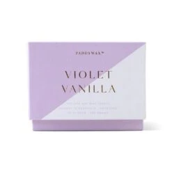Whirl Candle Violet Vanilla 5 Whirl Candle Violet Vanilla -Stationery Shop paddywax whirl candle violet vanilla 2