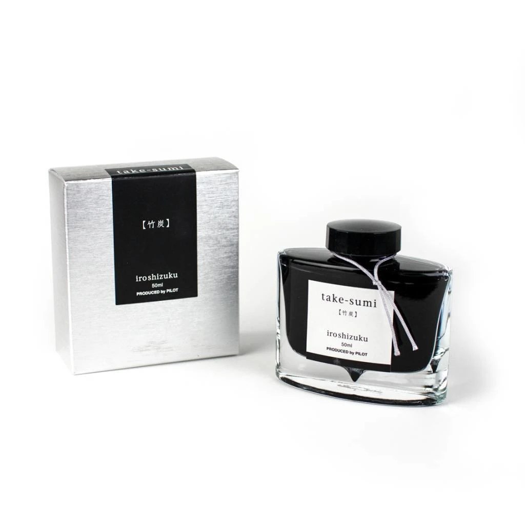 Pilot Iroshizuku Take-sumi Bottled Ink 50ml 2 Pilot Iroshizuku Take-sumi Bottled Ink 50ml - Image 2