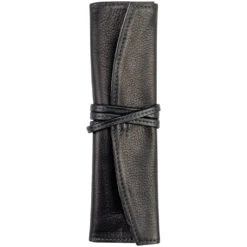 Pilot Pen Sheath Roll Black Leather Long Single