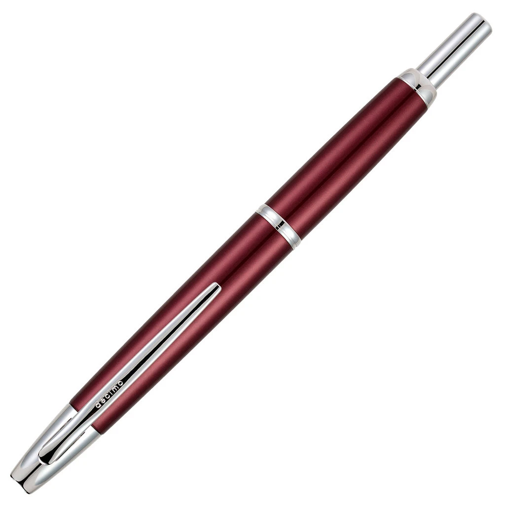 Pilot Decimo Burgundy Fountain Pen 2 Pilot Decimo Burgundy Fountain Pen - Image 2