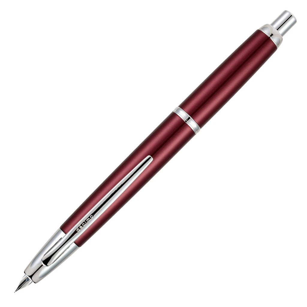 Pilot Decimo Burgundy Fountain Pen 1 Pilot Decimo Burgundy Fountain Pen