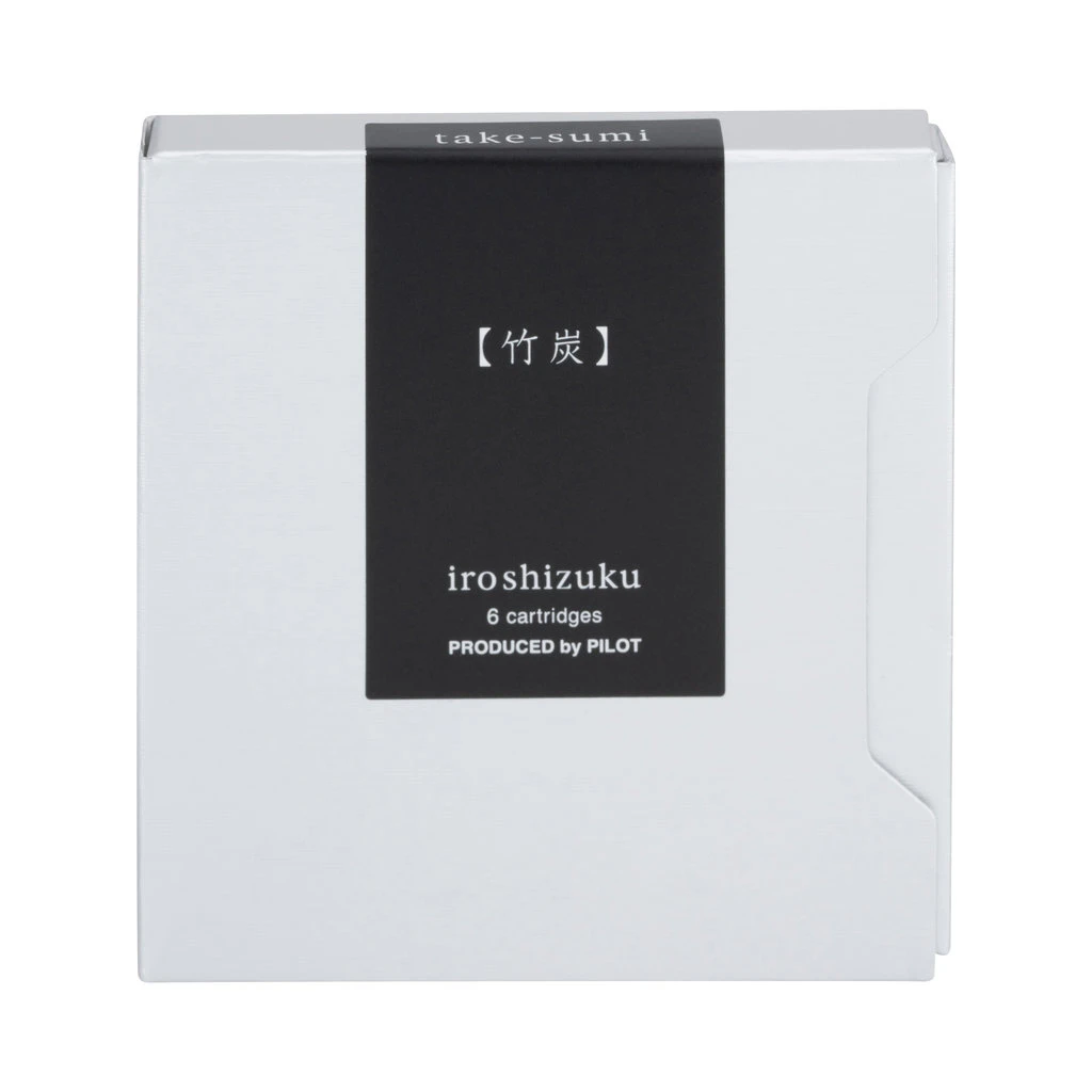 Pilot Iroshizuku Take-sumi Ink Cartridges 2 Pilot Iroshizuku Take-sumi Ink Cartridges - Image 2