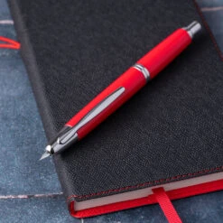 Pilot Vanishing Point 2022 Red Coral Limited Edition Fountain Pen Medium -Stationery Shop pilot pilot vanishing point 2022 red coral limited 5