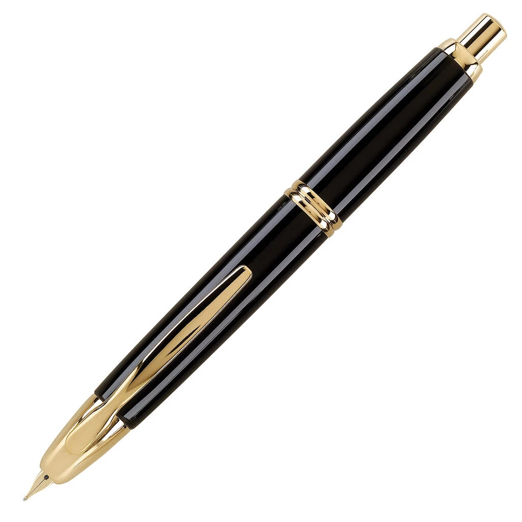 Pilot Vanishing Point Black & Gold Fountain Pen 9 Pilot Vanishing Point Black & Gold Fountain Pen - Image 9