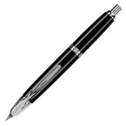 Pilot Vanishing Point Black & Rhodium Fountain Pen -Stationery Shop pilot pilot vanishing point black rhodium fountain 5