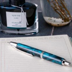Pilot Vanishing Point SE Marble Green Fountain Pen -Stationery Shop pilot pilot vanishing point se marble green founta 2