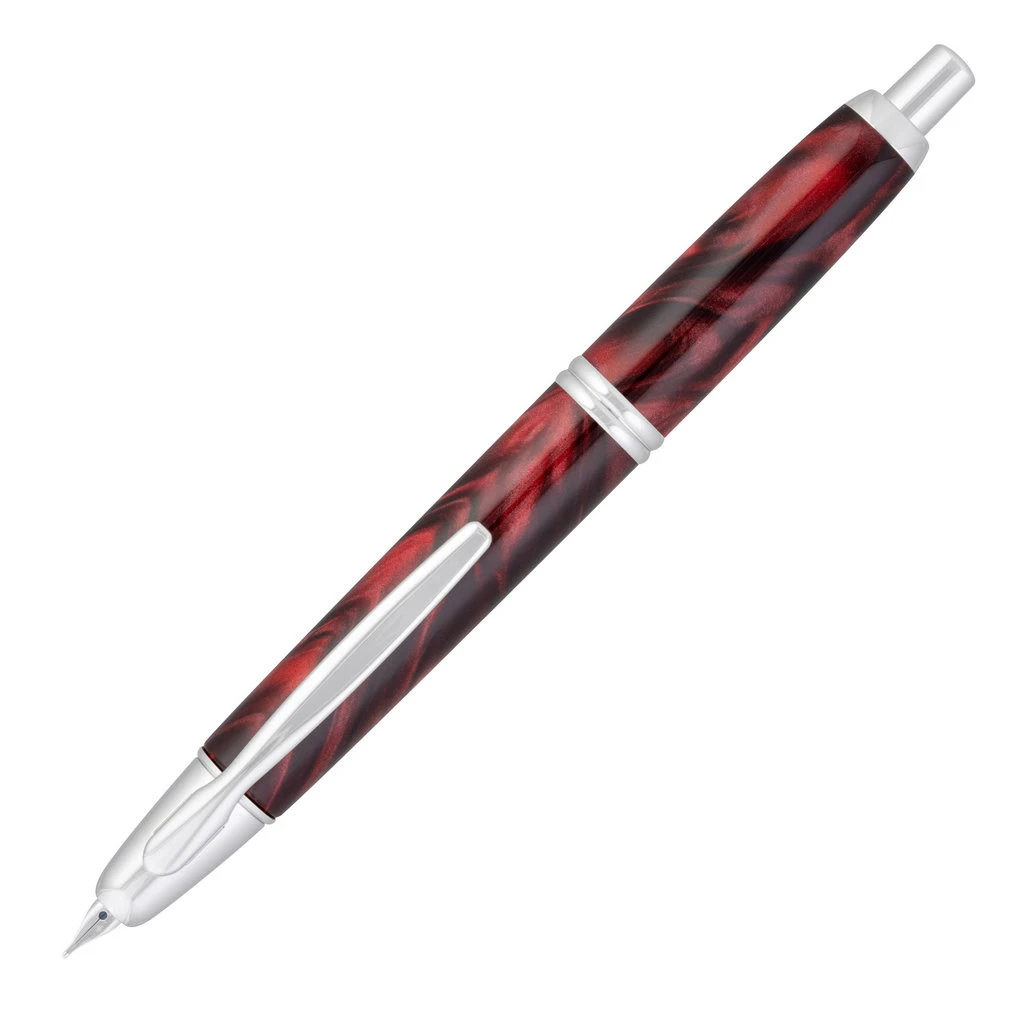 Pilot Vanishing Point SE Marble Red Fountain Pen 1 Pilot Vanishing Point SE Marble Red Fountain Pen