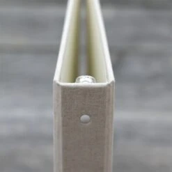 Rag & Bone 3 Ring Binder Natural Linen -Stationery Shop rag bone 3 ring binder natural linen 2