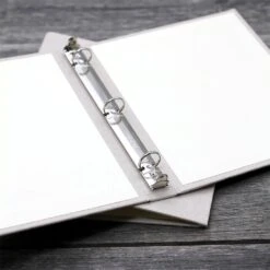 Rag & Bone 3 Ring Binder Natural Linen -Stationery Shop rag bone 3 ring binder natural linen 3