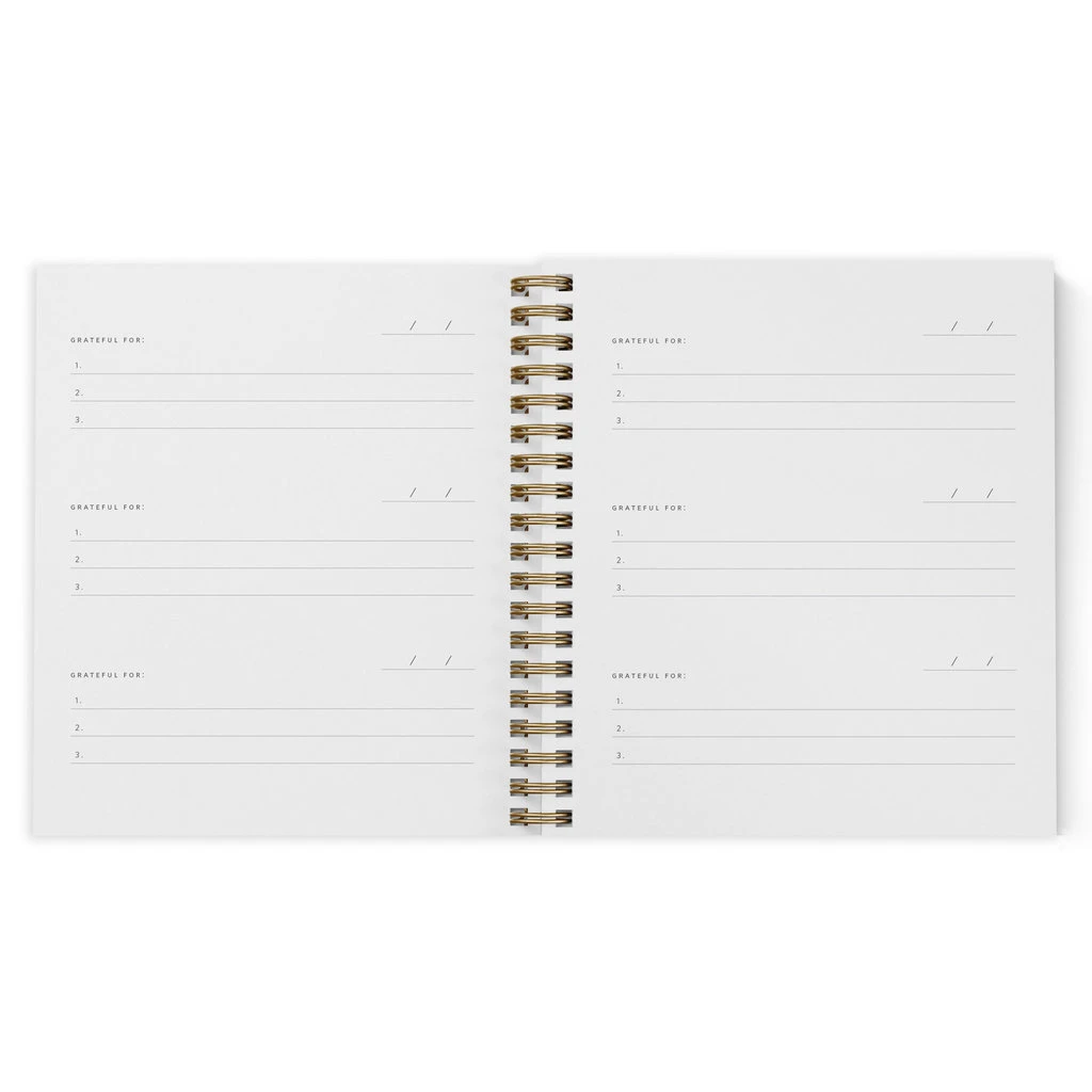 Mini Gratitude Journal Steel Grey 2 Mini Gratitude Journal Steel Grey - Image 2