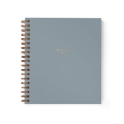 Mini Gratitude Journal Steel Grey