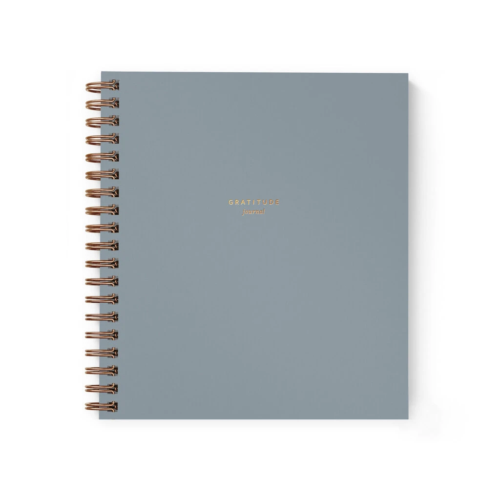 Mini Gratitude Journal Steel Grey 4 Mini Gratitude Journal Steel Grey - Image 4