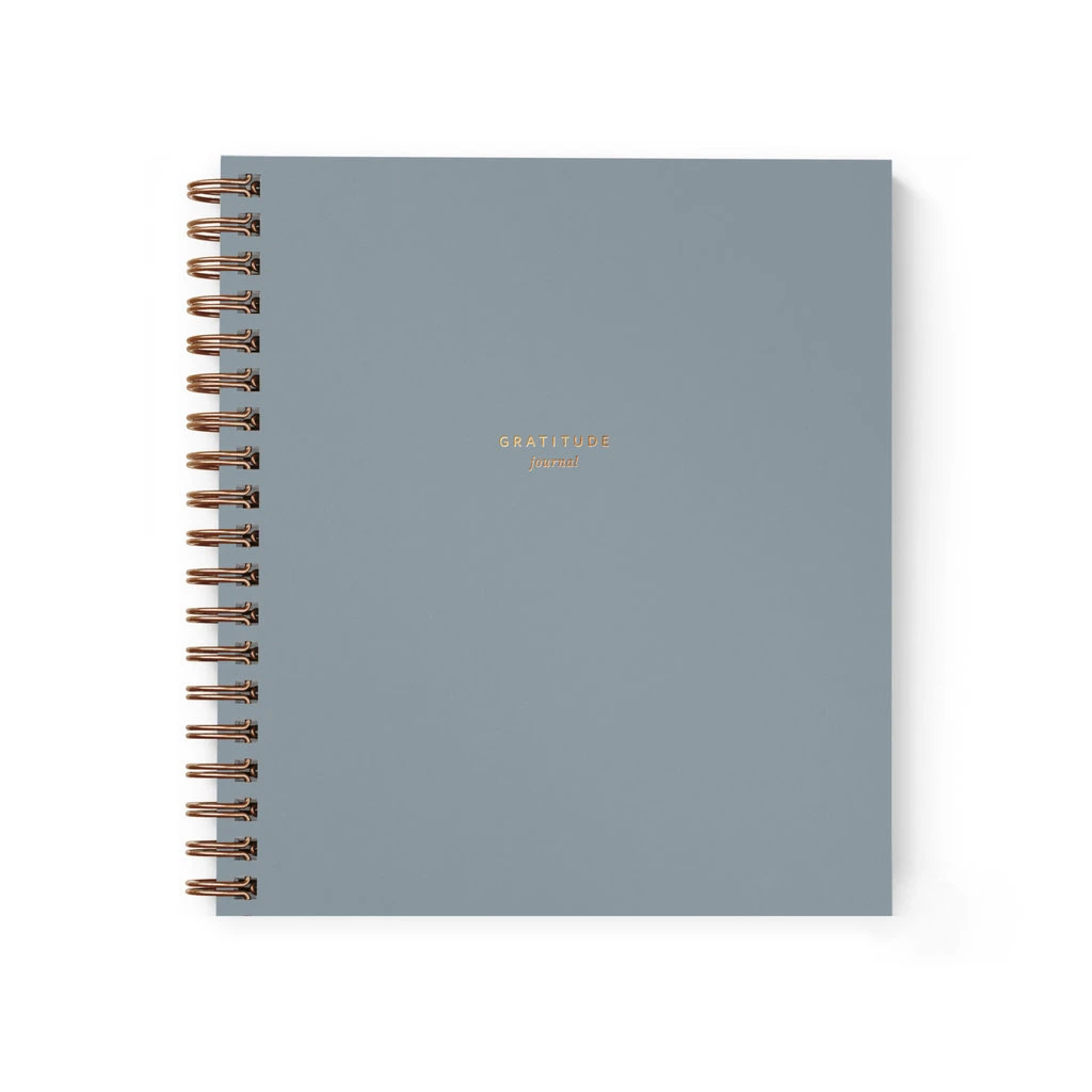 Mini Gratitude Journal Steel Grey 1 Mini Gratitude Journal Steel Grey
