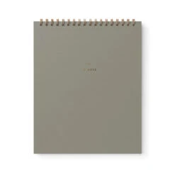 To Note Lined Notebook Light Sage