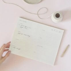 Weekly Overview Notepad 5 Weekly Overview Notepad -Stationery Shop ramona ruth weekly overview notepad 2