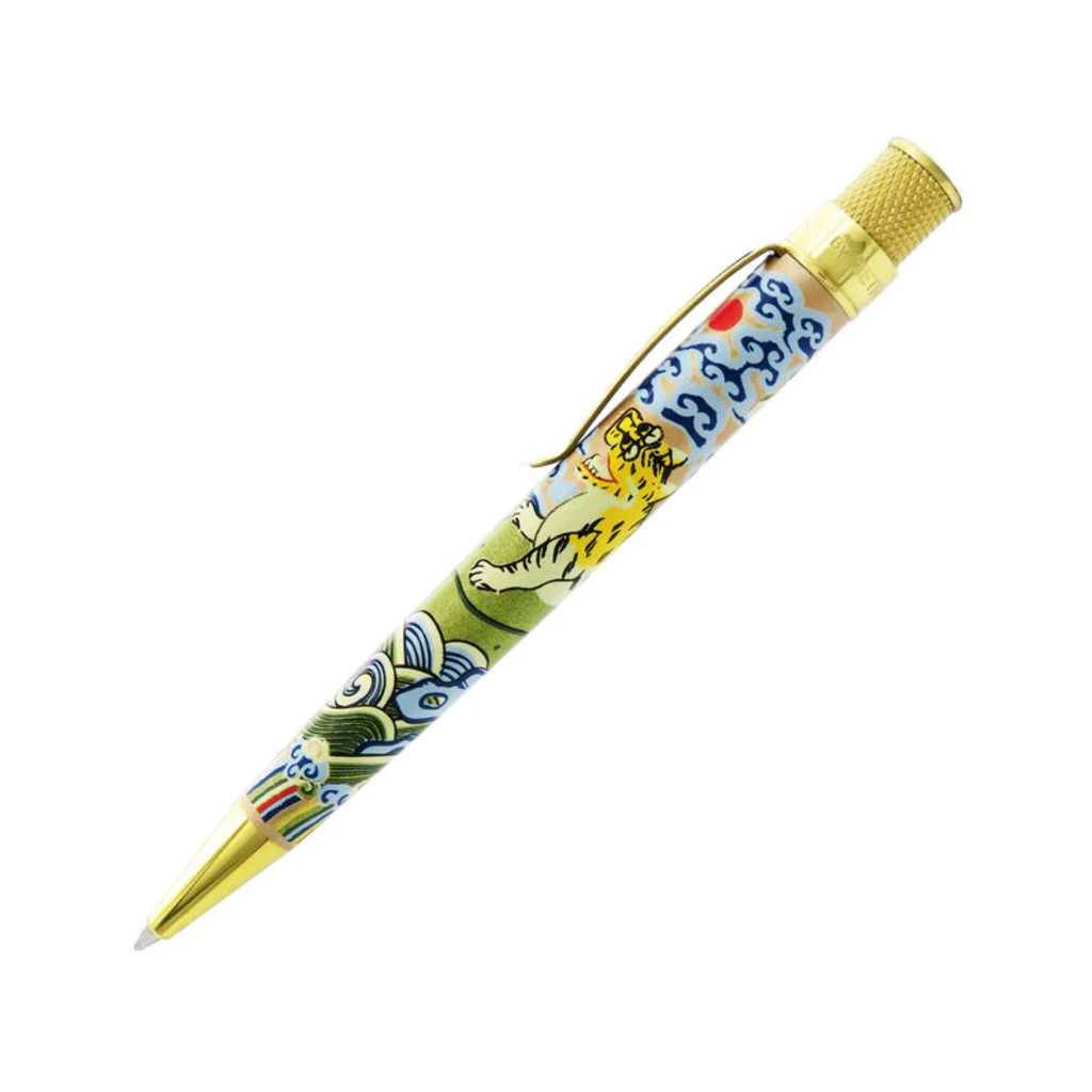 Retro 51 Chinese Tiger Rank Badge Rollerball 2 Retro 51 Chinese Tiger Rank Badge Rollerball - Image 2