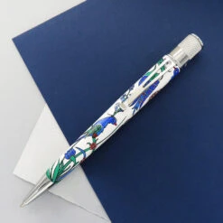 Retro 51 Iznik Garden Blue Birds & Flowers Rollerball 5 Retro 51 Iznik Garden Blue Birds & Flowers Rollerball -Stationery Shop retro 51 retro 51 iznik garden blue birds flowers 2