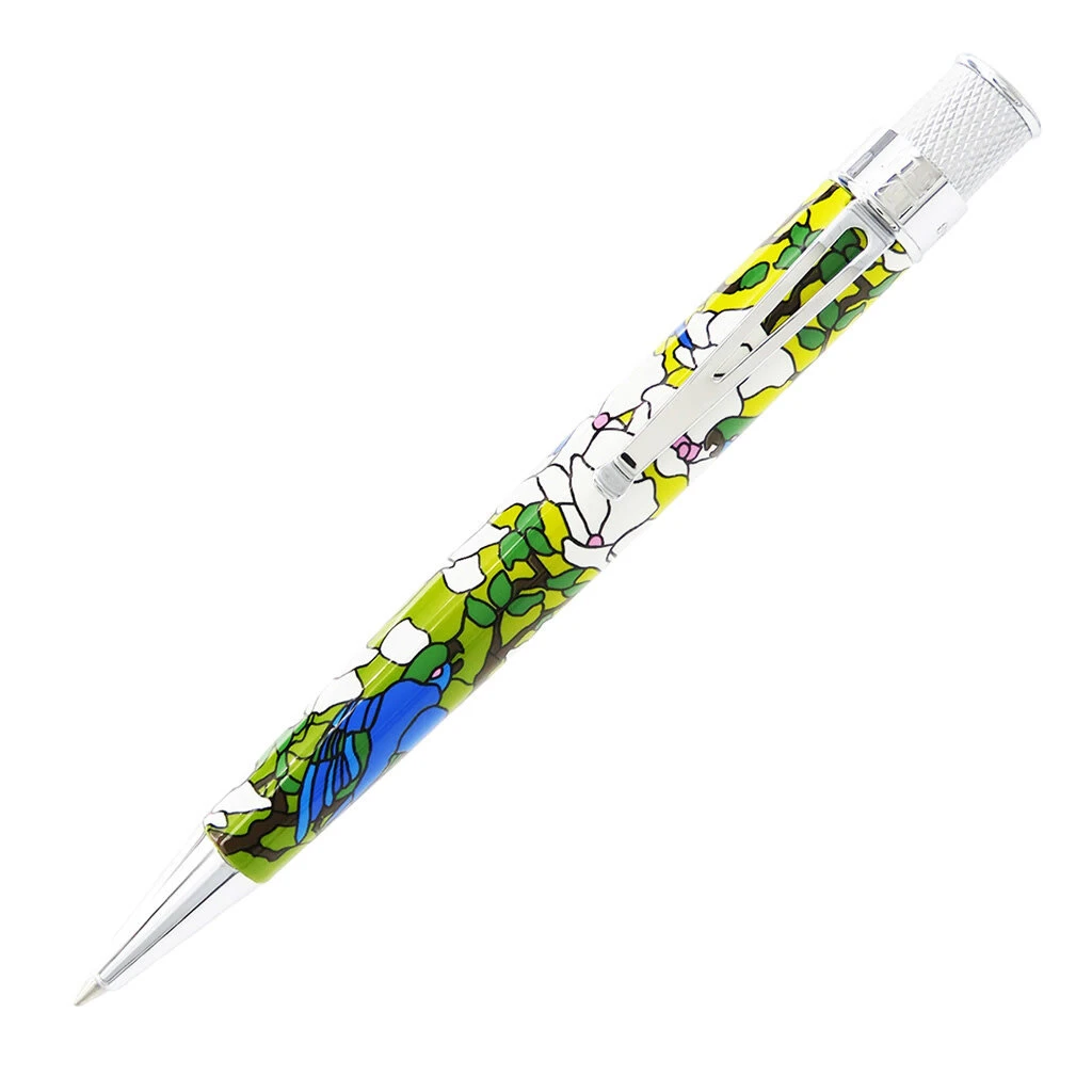 Retro 51 Louis C. Tiffany Favrile Parrots Rollerball 1 Retro 51 Louis C. Tiffany Favrile Parrots Rollerball