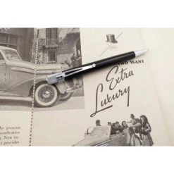 Retro 51 Tornado Classic Lacquer Classic Black Rollerball Pen 5 Retro 51 Tornado Classic Lacquer Classic Black Rollerball Pen -Stationery Shop retro 51 retro 51 tornado classic lacquer classic 2