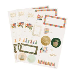 Birthday Cake Stickers And Labels