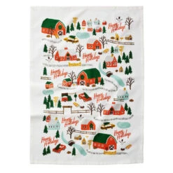 Christmas Tree Farm Tea Towel 5 Christmas Tree Farm Tea Towel -Stationery Shop rifle paper christmas tree farm tea towel 2