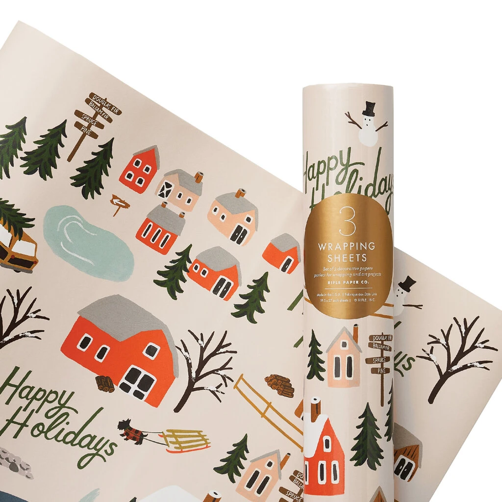 Holiday Farm Wrap - 3 Sheets 2 Holiday Farm Wrap - 3 Sheets - Image 2