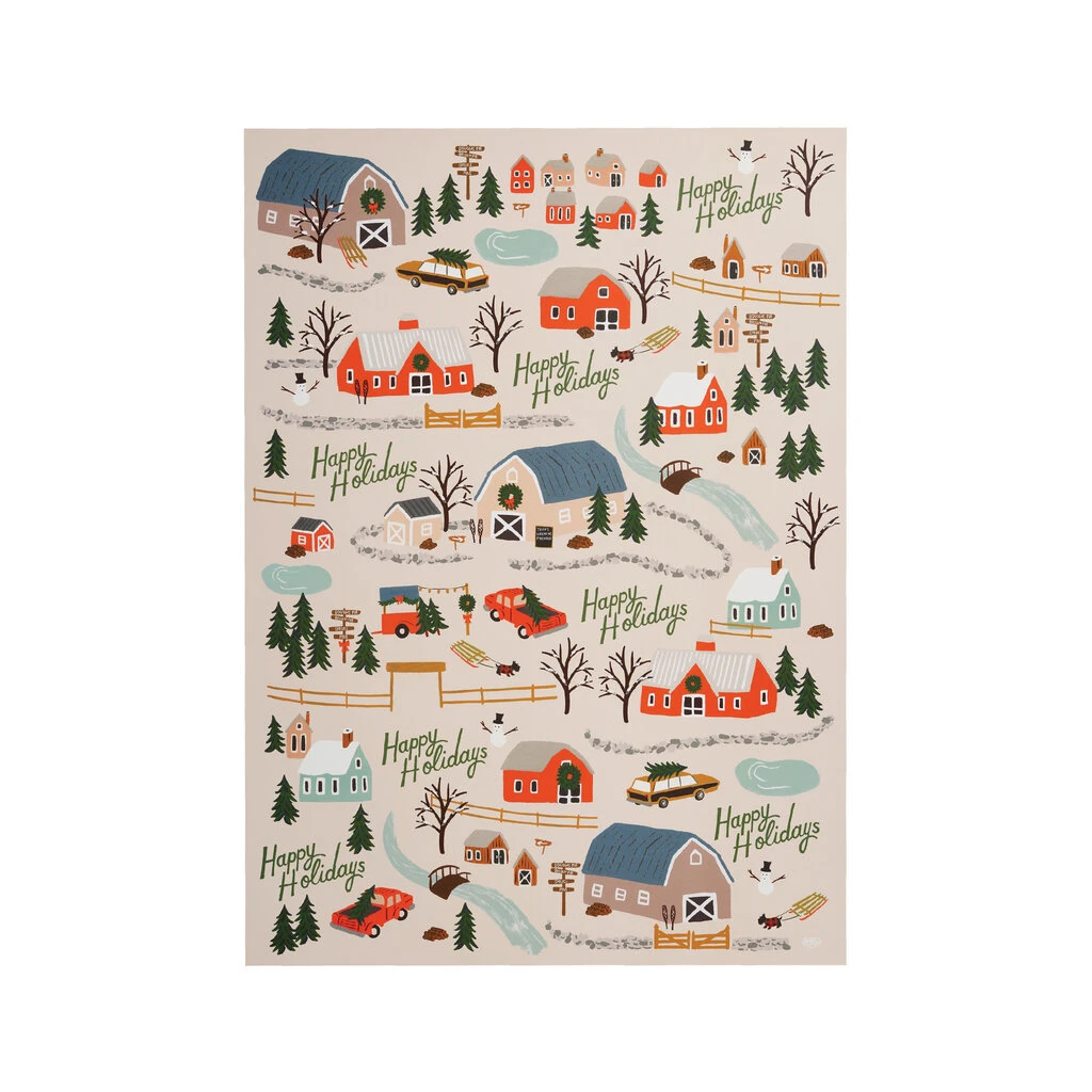 Holiday Farm Wrap - 3 Sheets 1 Holiday Farm Wrap - 3 Sheets