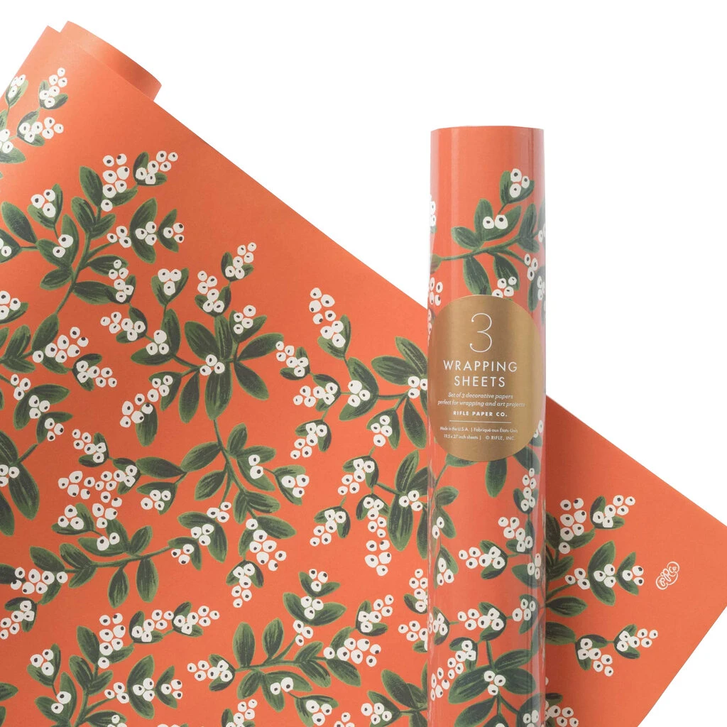 Mistletoe Wrap - 3 Sheets 2 Mistletoe Wrap - 3 Sheets - Image 2