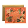 Poinsettia Holiday Card Box Of 8