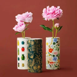 Strawberry Fields Porcelain Vase 5 Strawberry Fields Porcelain Vase -Stationery Shop rifle paper strawberry fields porcelain vase 2