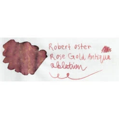 Robert Oster Rose Gold Antiqua Shimmer Bottled Ink 50ml 5 Robert Oster Rose Gold Antiqua Shimmer Bottled Ink 50ml -Stationery Shop robert oster robert oster rose gold antiqua shimme 2