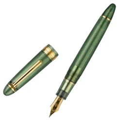 Sailor 1911L Golden Olive Pen Of The Year 2023 Fountain Pen -Stationery Shop sailor sailor 1911l golden olive pen of the year 2 2