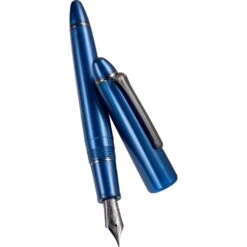 Sailor 1911L Ringless Metallic Simply Blue Fountain Pen -Stationery Shop sailor sailor 1911l ringless metallic simply blue 2