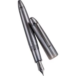 Sailor 1911L Ringless Metallic Simply Gray Fountain Pen Medium Fine -Stationery Shop sailor sailor 1911l ringless metallic simply gray 2