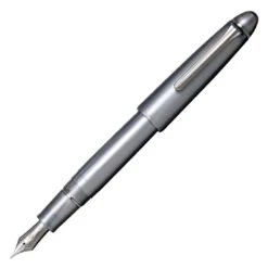 Sailor 1911L Ringless Metallic Simply Gray Fountain Pen Medium Fine -Stationery Shop sailor sailor 1911l ringless metallic simply gray 3