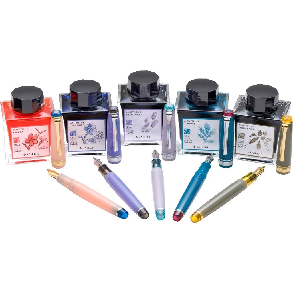 Sailor Pro Gear Slim Manyo Dianthus Fountain Pen 3 Sailor Pro Gear Slim Manyo Dianthus Fountain Pen - Image 3
