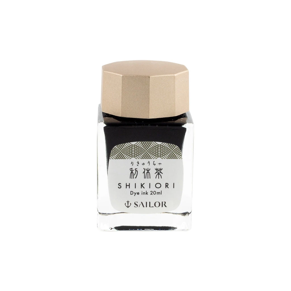 Sailor Shikiori Rikyu-cha Bottled Ink 20ml 1 Sailor Shikiori Rikyu-cha Bottled Ink 20ml