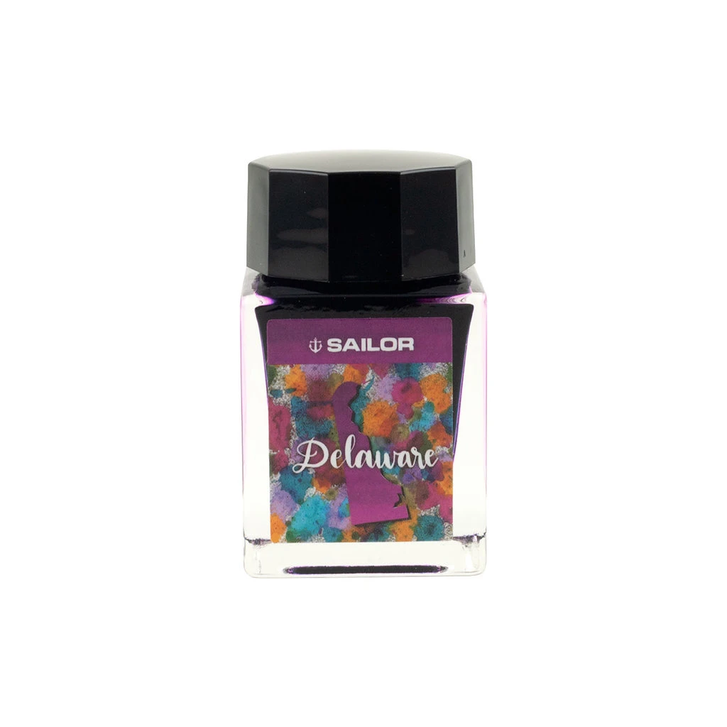 Sailor USA States Delaware Bottled Ink 20ml 1 Sailor USA States Delaware Bottled Ink 20ml