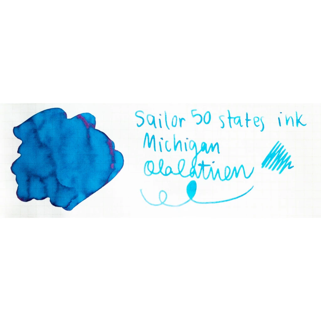 Sailor USA States Michigan Bottled Ink 20ml 2 Sailor USA States Michigan Bottled Ink 20ml - Image 2