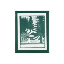 Forest Letterpress Bookplates