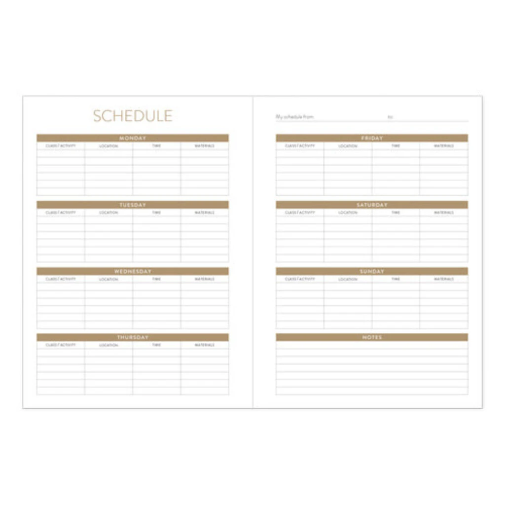 In The Shade 2023-24 Planner 4 In The Shade 2023-24 Planner - Image 4