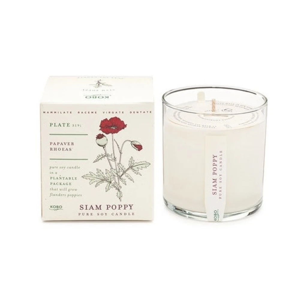 Siam Poppy Candle 1 Siam Poppy Candle