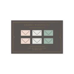 Enamel Paperclips Set Of 6 -Stationery Shop smitten on paper enamel paperclips set of 6 2