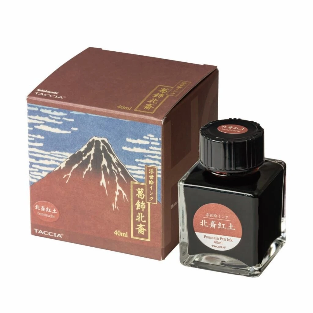 Taccia Ukiyo-e Benitsuchi Bottled Ink 40ml 1 Taccia Ukiyo-e Benitsuchi Bottled Ink 40ml