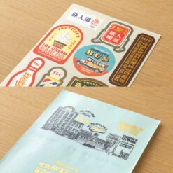 Customized Sticker Set 2024 Traveler's Notebook Diary -Stationery Shop travelers company customized sticker set 2024 trav 4