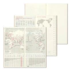 Refill Monthly 2024 Traveler's Notebook Diary 12 Refill Monthly 2024 Traveler's Notebook Diary -Stationery Shop travelers company refill monthly 2024 travelers no 5